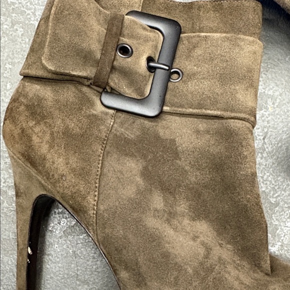 VIA SPIGA SUEDE LEATHER  PLATFORM ANKLE BOOTS - Picture 2 of 7